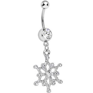 ⬇️Crystalline Daydream Snowflake Dangle
